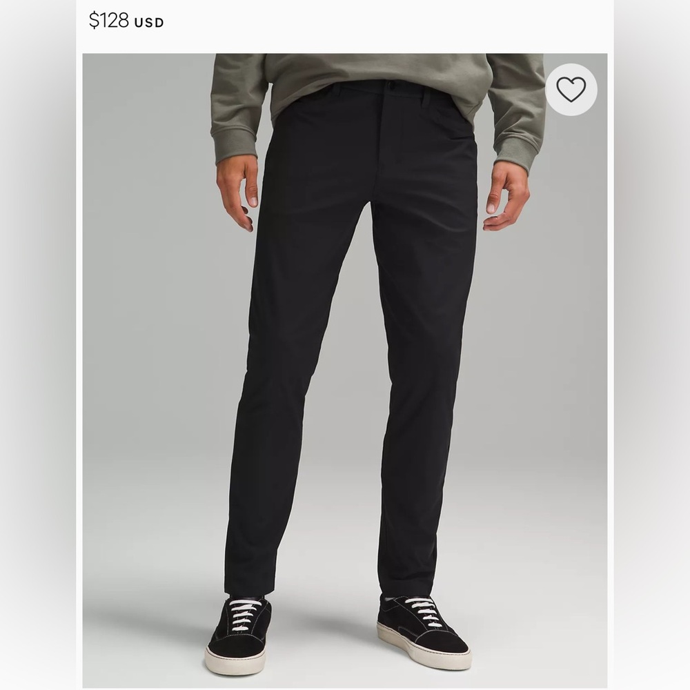 Lululemon ABC Slim-Fit 5 Pocket Pant 34L